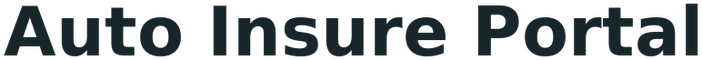 Auto Insure Portal